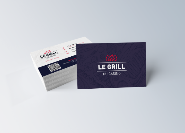 Casino de Spa - Cartes de visite Grill